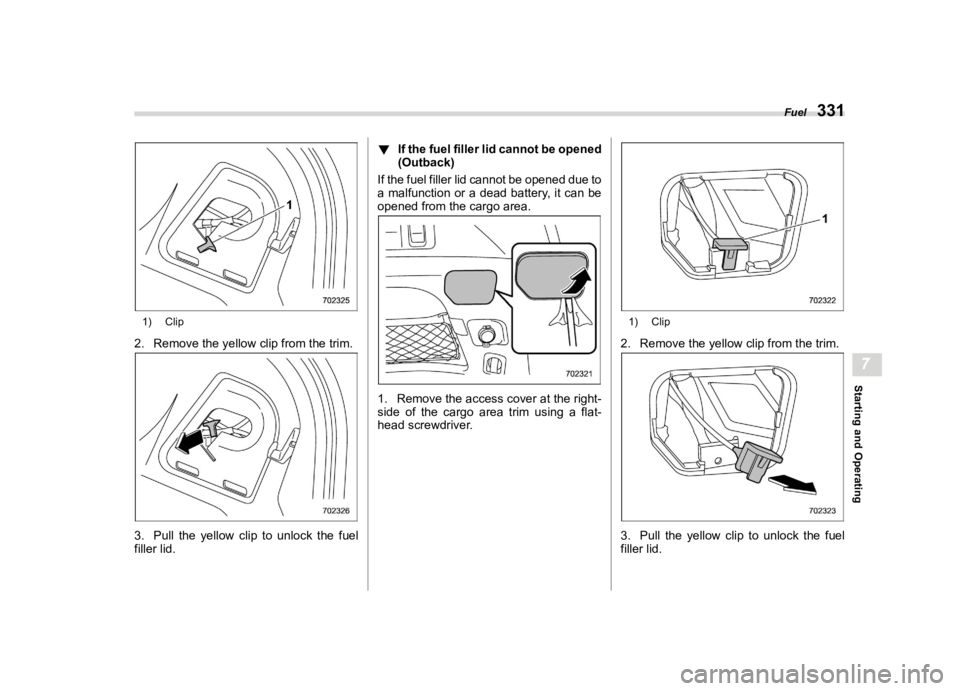 SUBARU OUTBACK 2021  Owners Manual �������
