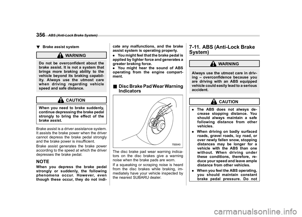 SUBARU OUTBACK 2021  Owners Manual �������
