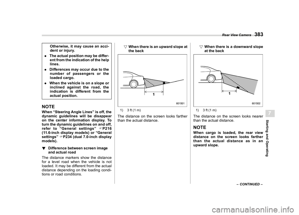 SUBARU OUTBACK 2021  Owners Manual �������
