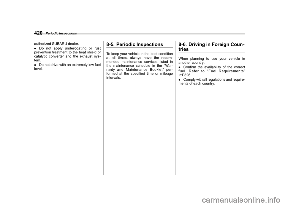 SUBARU OUTBACK 2021  Owners Manual �������
