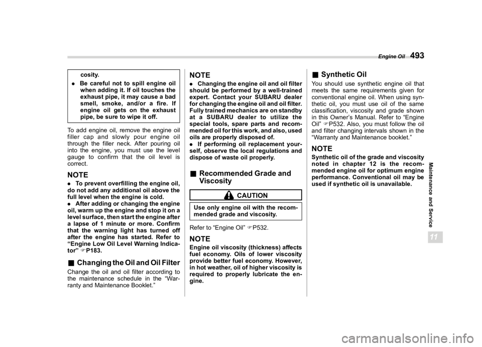 SUBARU OUTBACK 2021  Owners Manual �������
