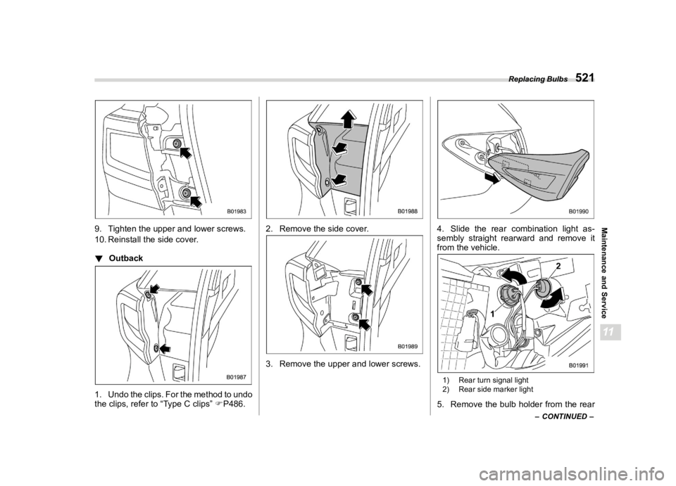 SUBARU OUTBACK 2021  Owners Manual �������
