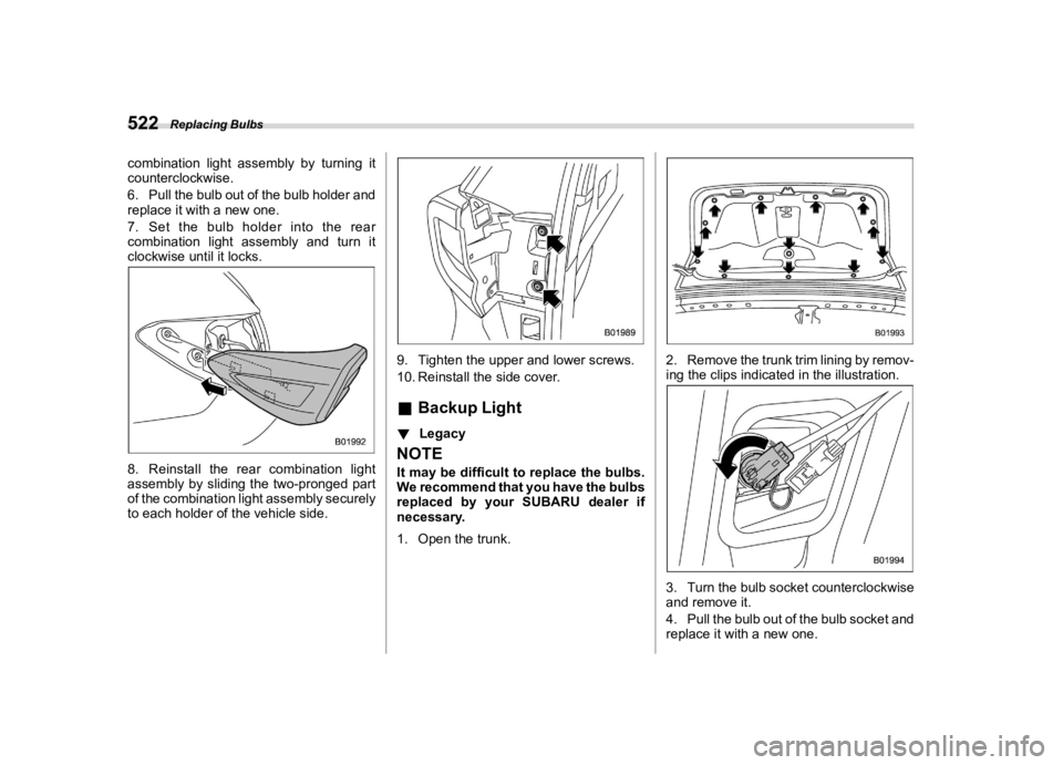 SUBARU OUTBACK 2021  Owners Manual �������

