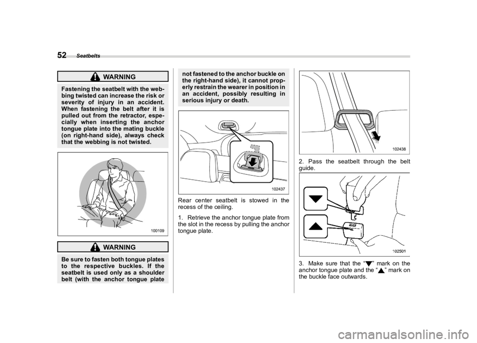 SUBARU OUTBACK 2021 Workshop Manual ������
