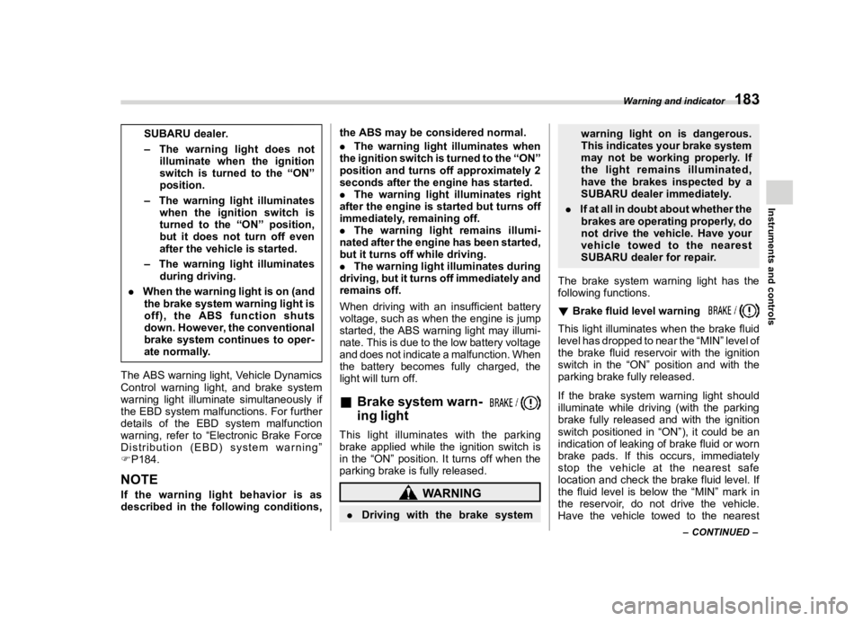 SUBARU ASCENT 2021  Owners Manual �������
