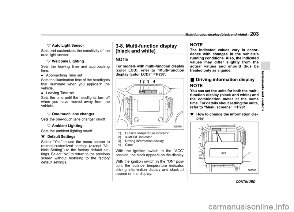 SUBARU ASCENT 2021  Owners Manual �������
