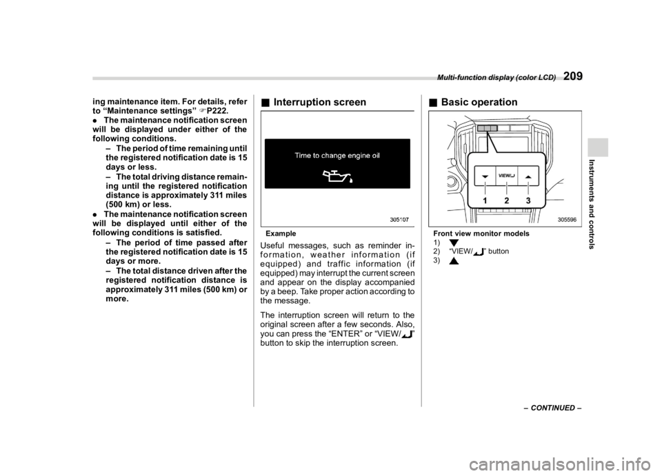 SUBARU ASCENT 2021  Owners Manual �������
