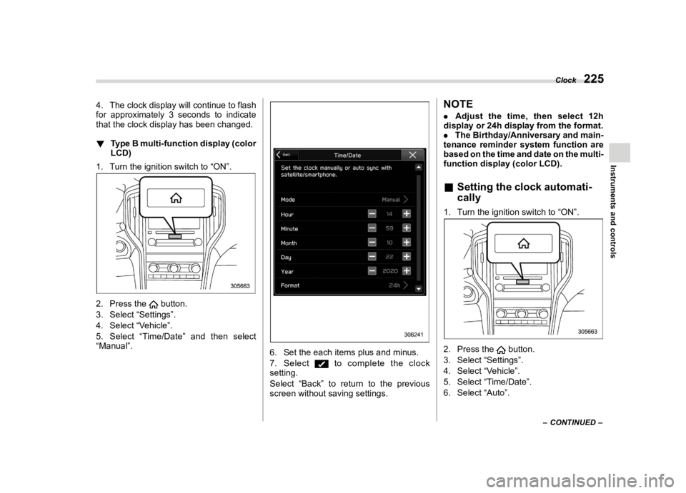 SUBARU ASCENT 2021  Owners Manual �������
