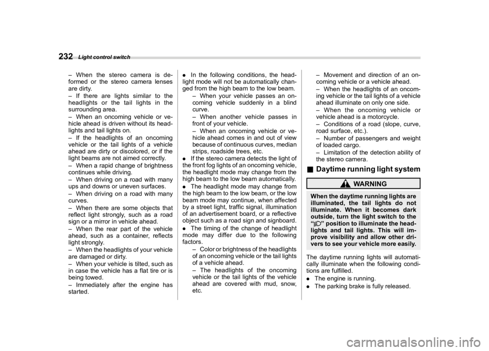 SUBARU ASCENT 2021  Owners Manual �������
