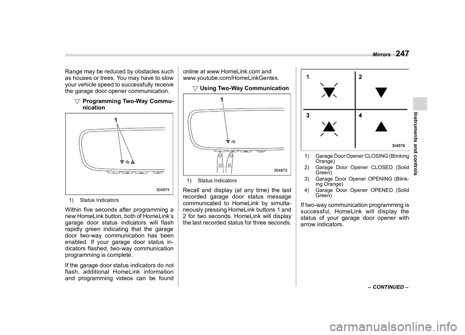 SUBARU ASCENT 2021  Owners Manual �������
