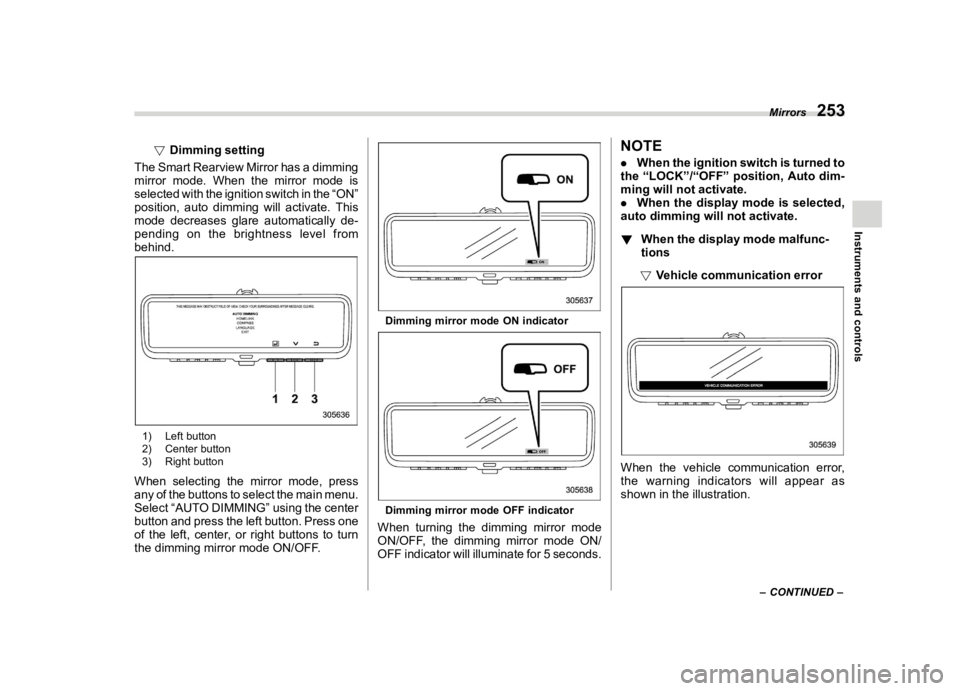 SUBARU ASCENT 2021  Owners Manual �������
