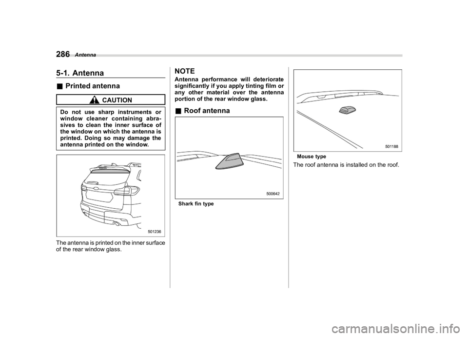 SUBARU ASCENT 2021  Owners Manual �������
