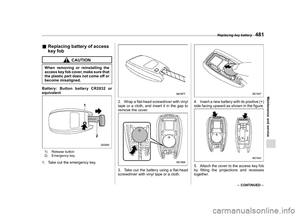 SUBARU ASCENT 2021  Owners Manual �������
