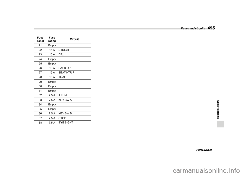 SUBARU ASCENT 2021  Owners Manual �������
