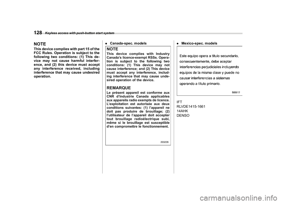 SUBARU FORESTER 2021  Owners Manual �������
