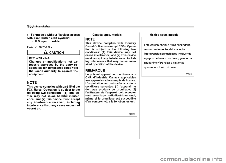 SUBARU FORESTER 2021  Owners Manual �������
