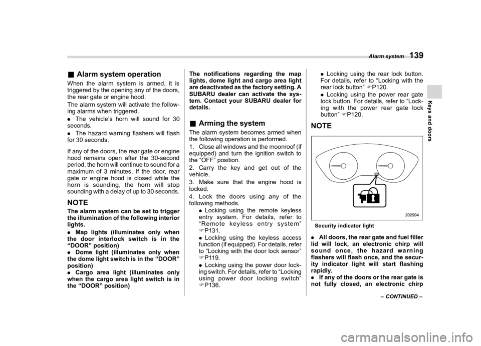 SUBARU FORESTER 2021  Owners Manual �������
