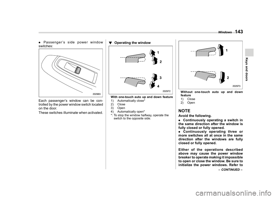 SUBARU FORESTER 2021  Owners Manual �������
