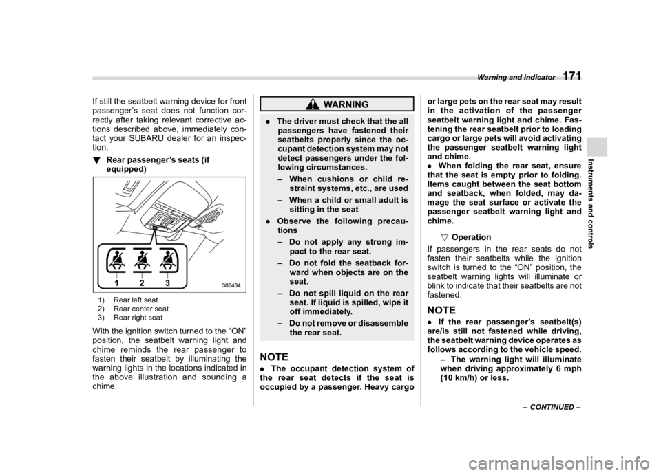 SUBARU FORESTER 2021  Owners Manual �������
