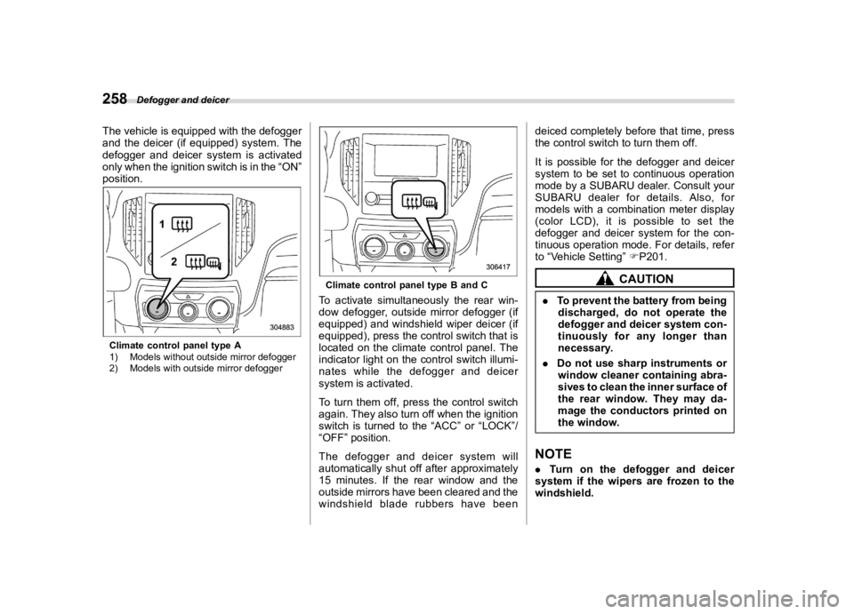 SUBARU FORESTER 2021  Owners Manual �������
