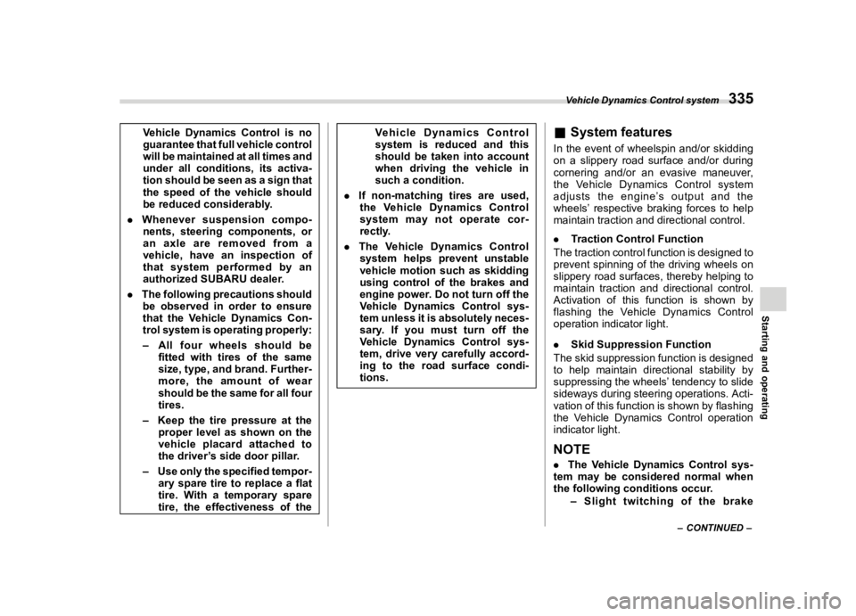 SUBARU FORESTER 2021  Owners Manual �������
