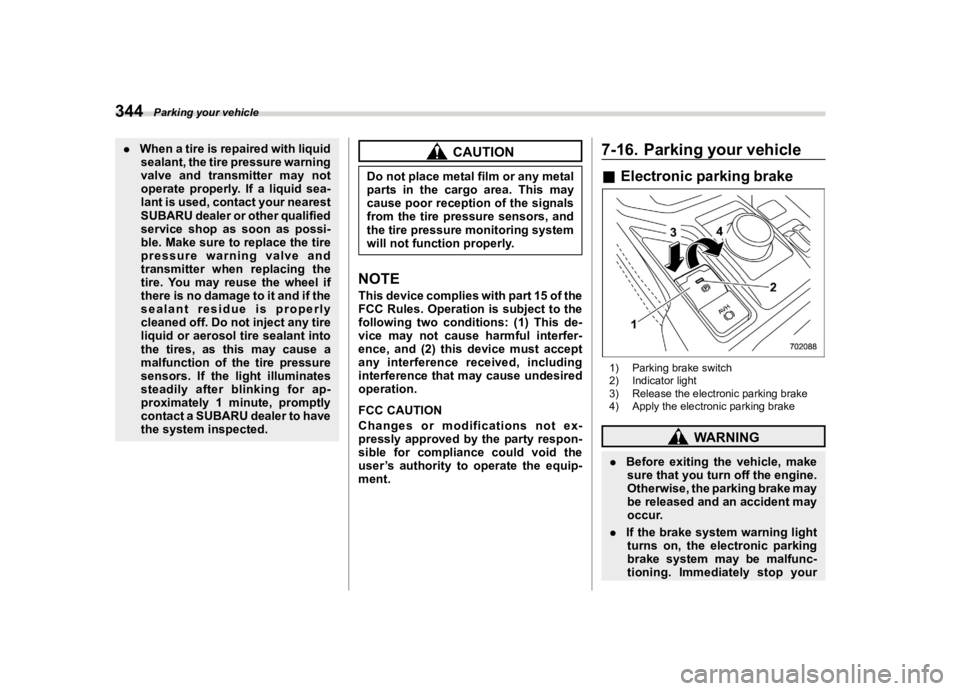 SUBARU FORESTER 2021  Owners Manual �������
