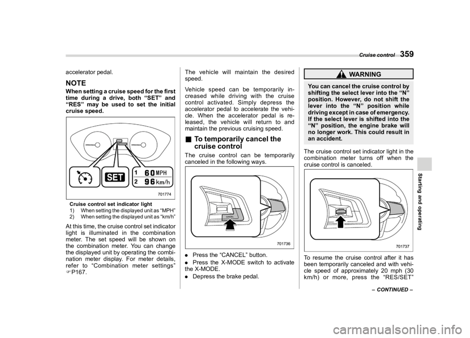 SUBARU FORESTER 2021  Owners Manual �������
