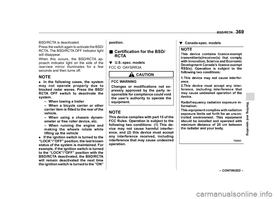 SUBARU FORESTER 2021  Owners Manual �������
