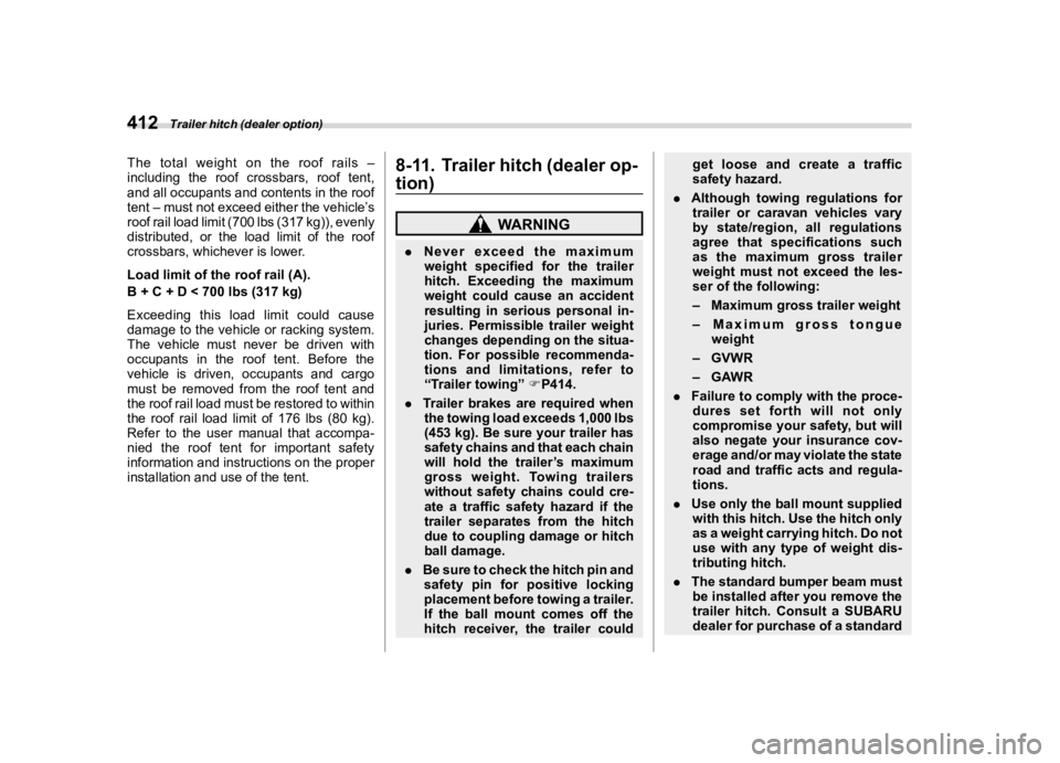 SUBARU FORESTER 2021  Owners Manual �������
