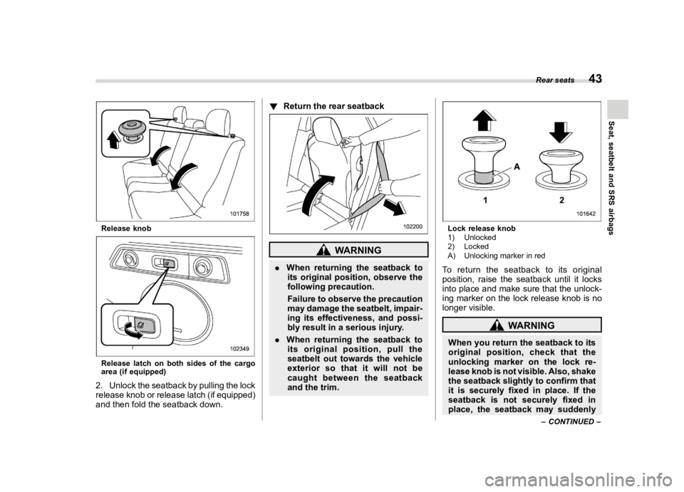 SUBARU FORESTER 2021 Service Manual ������
