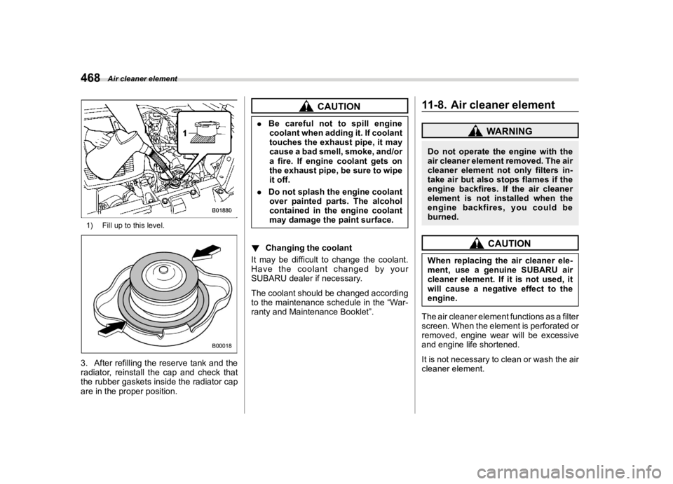 SUBARU FORESTER 2021  Owners Manual �������
