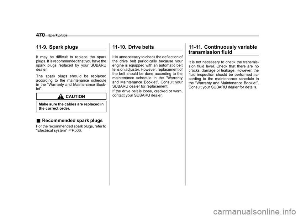 SUBARU FORESTER 2021  Owners Manual �������
