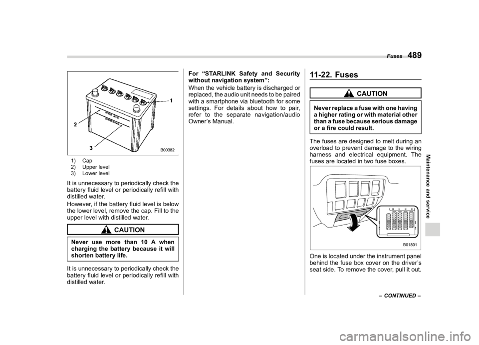 SUBARU FORESTER 2021  Owners Manual        
