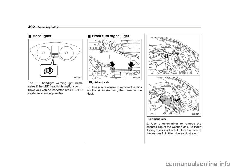 SUBARU FORESTER 2021  Owners Manual        
