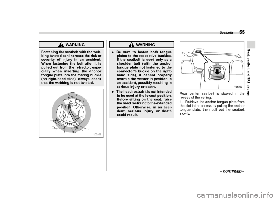 SUBARU FORESTER 2021 Workshop Manual ������
