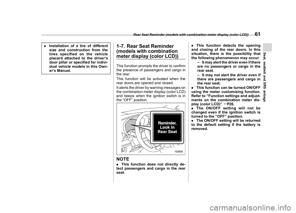 SUBARU FORESTER 2021 Repair Manual ������
