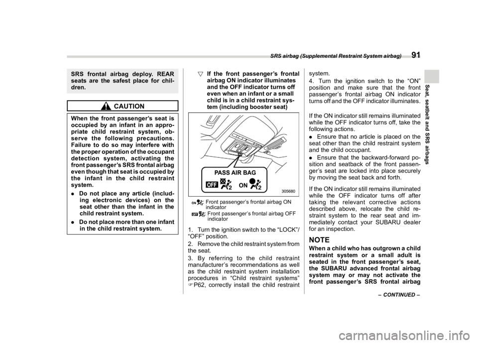 SUBARU FORESTER 2021  Owners Manual ������
