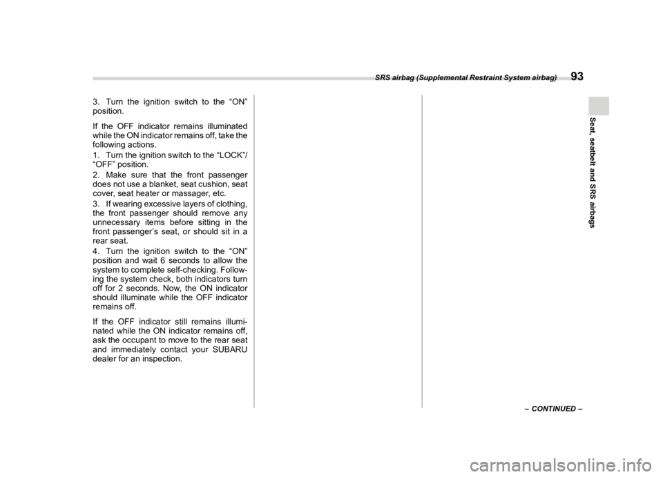 SUBARU FORESTER 2021  Owners Manual ������

