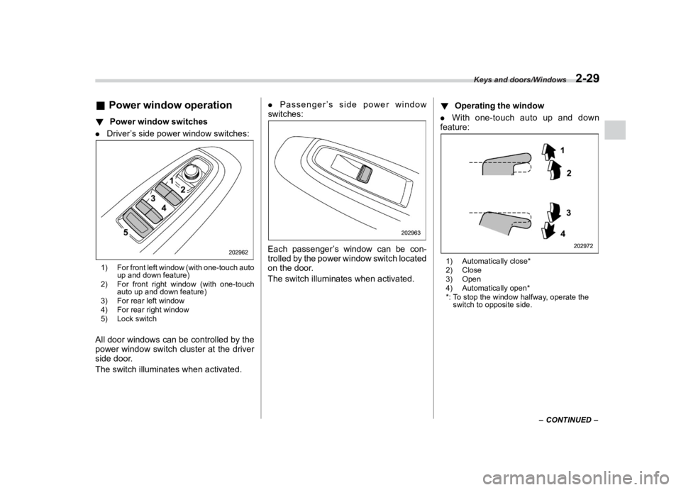 SUBARU CROSSTREK 2021  Owners Manual �������
