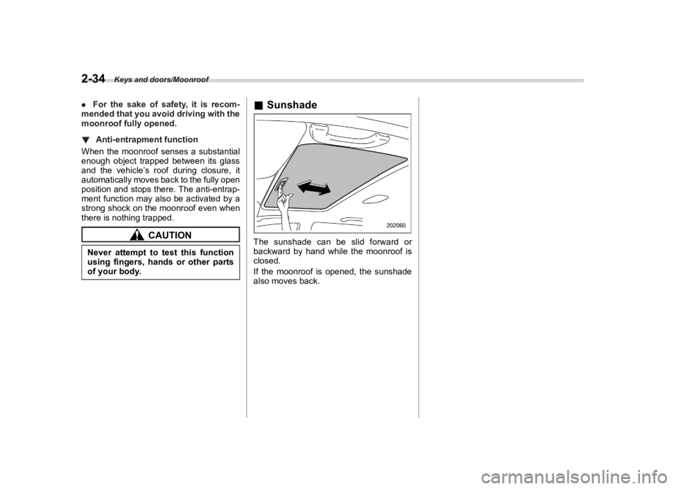 SUBARU CROSSTREK 2021  Owners Manual �������
