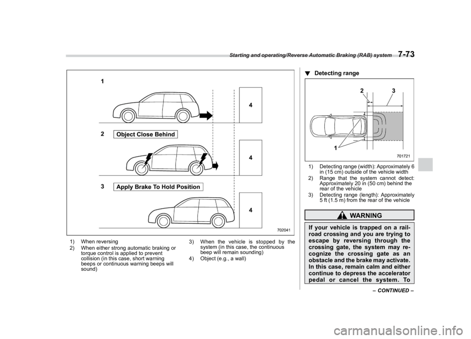 SUBARU CROSSTREK 2021  Owners Manual �������
