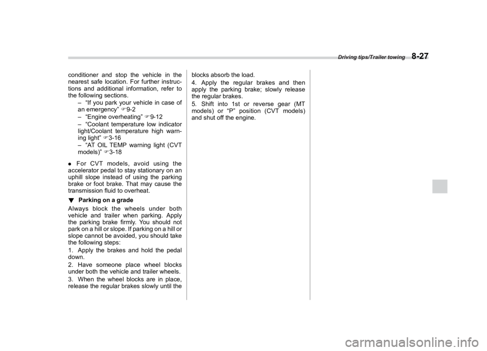 SUBARU CROSSTREK 2021  Owners Manual �������
