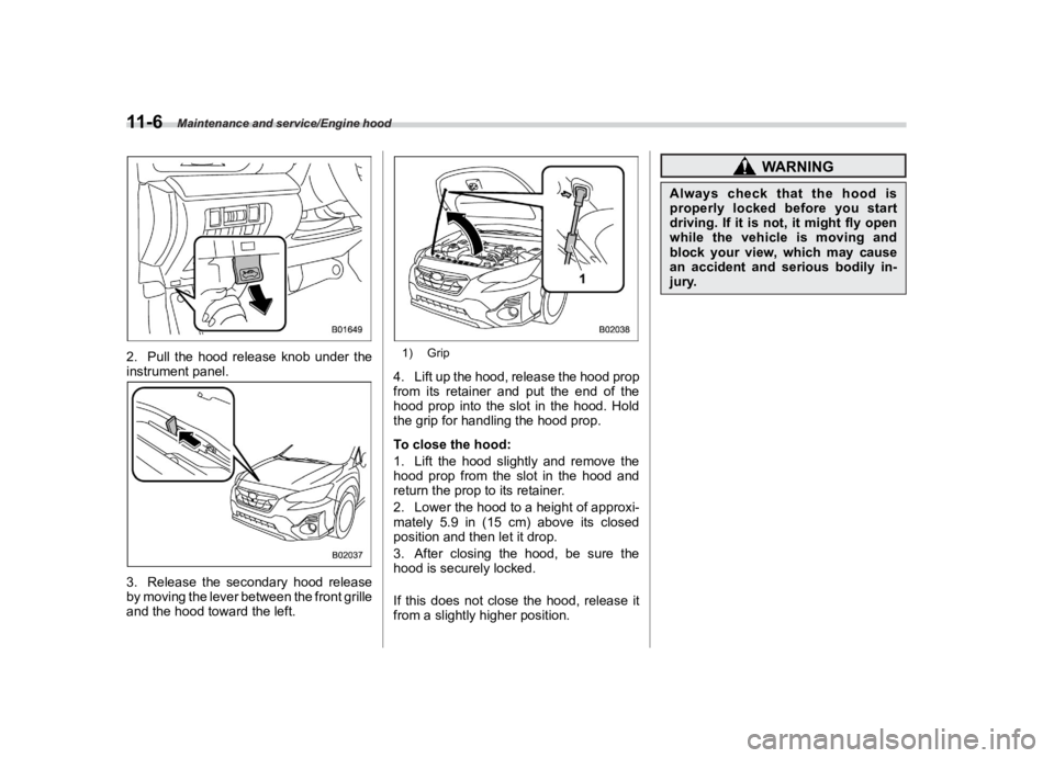 SUBARU CROSSTREK 2021  Owners Manual �������
