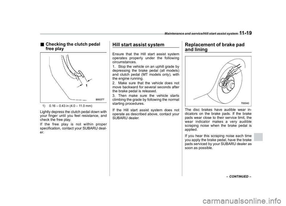 SUBARU CROSSTREK 2021  Owners Manual �������
