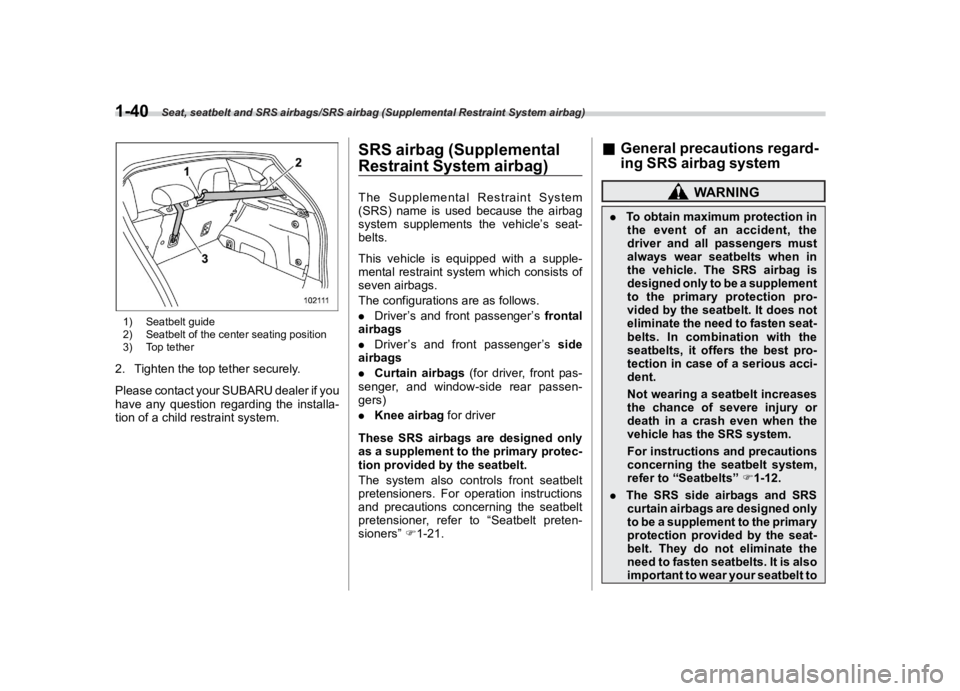 SUBARU CROSSTREK 2021 Manual PDF ������
