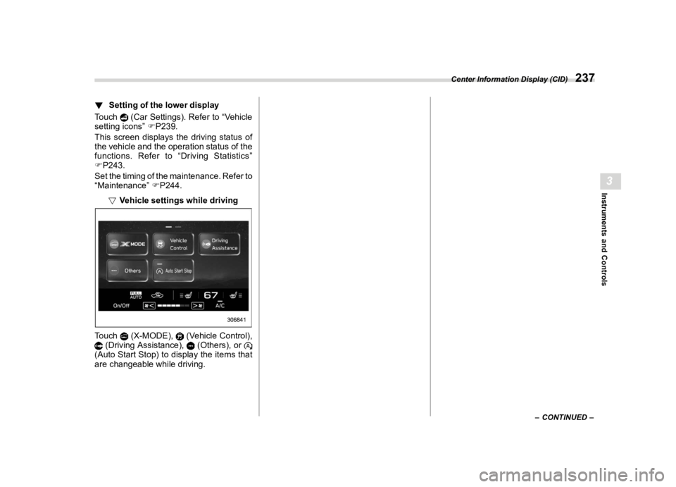 SUBARU LEGACY 2021  Owners Manual �������
