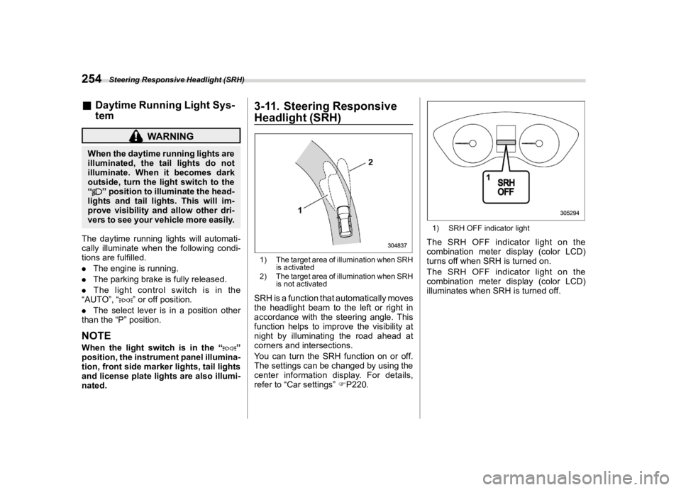 SUBARU LEGACY 2021  Owners Manual �������
