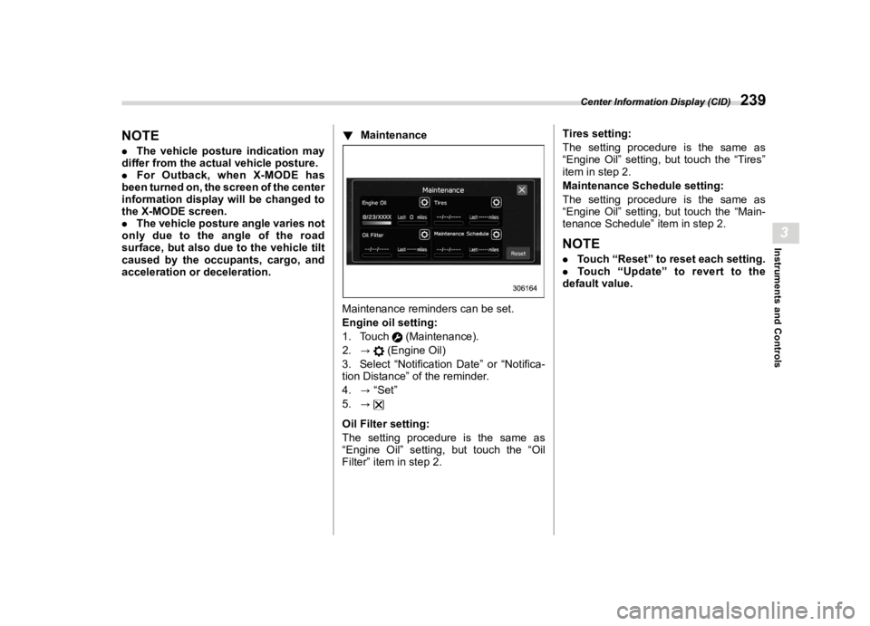 SUBARU LEGACY 2020  Owners Manual �������

