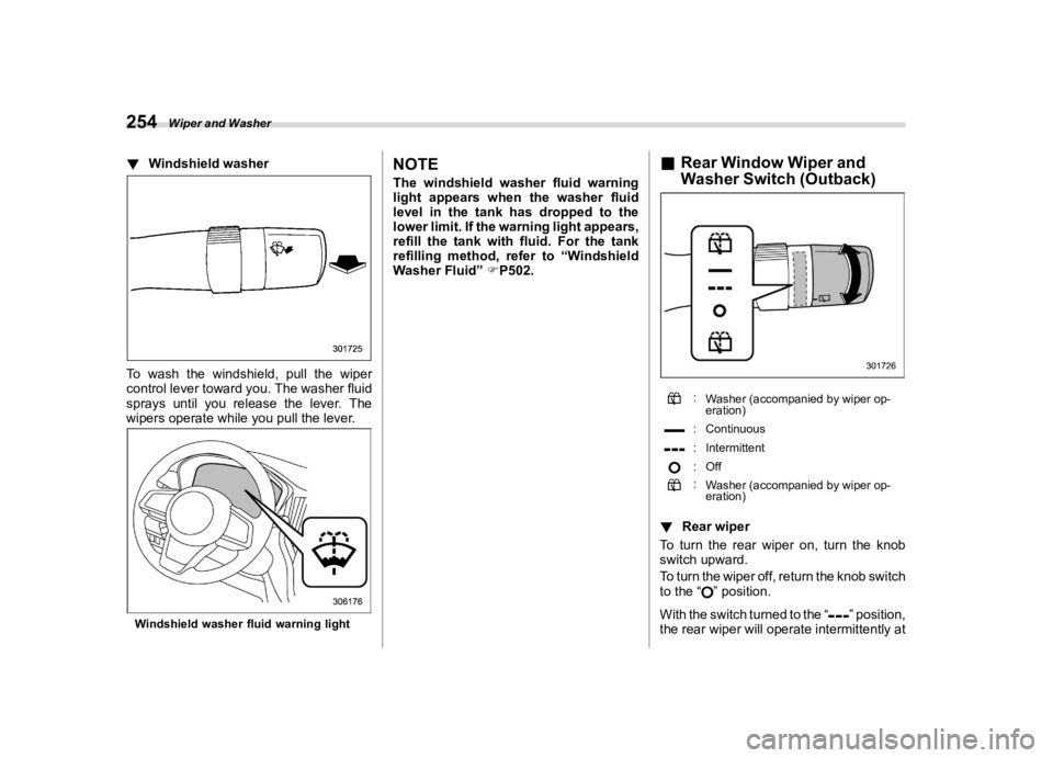 SUBARU LEGACY 2020  Owners Manual �������
