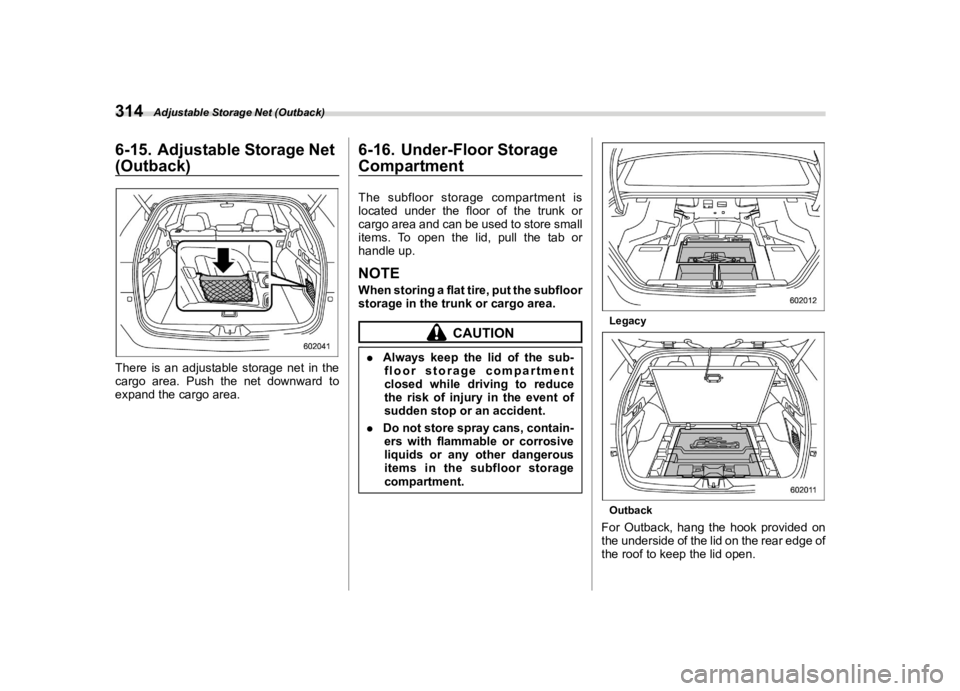 SUBARU LEGACY 2020  Owners Manual �������
